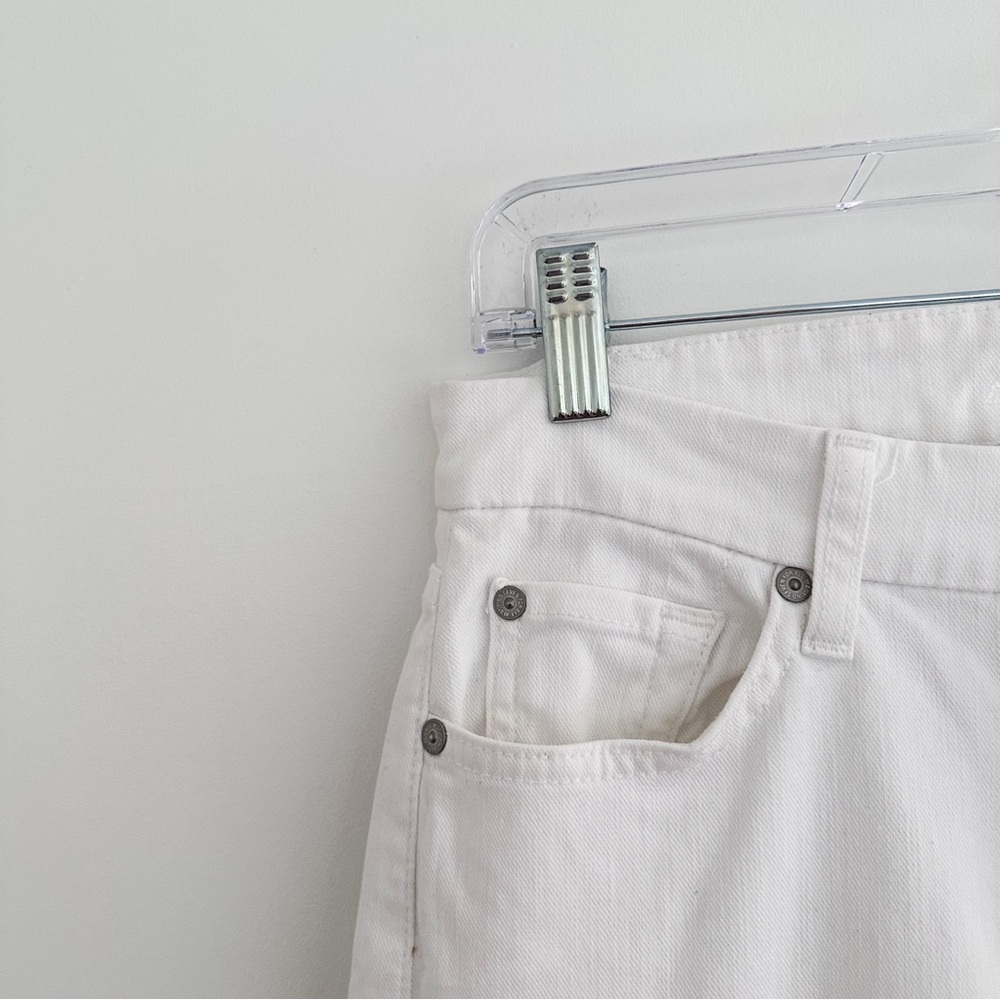7 For All Mankind White Jeans - Picture 4 of 9